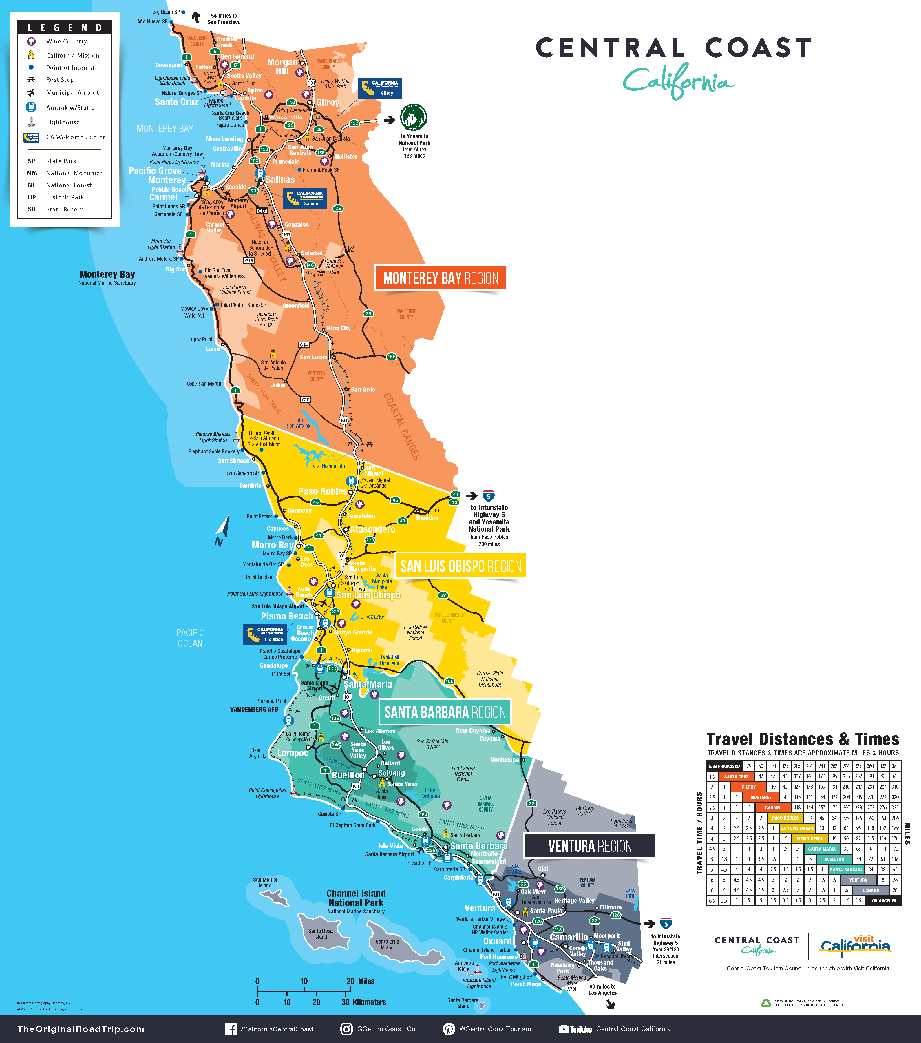 map california central coast        <h3 class=